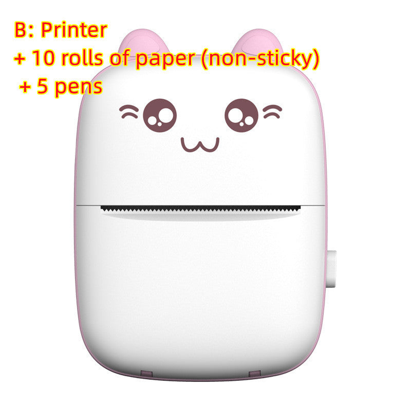 Mini Printer Portable Mini Bluetooth WiFi Mobile Phone Photo Label Printer