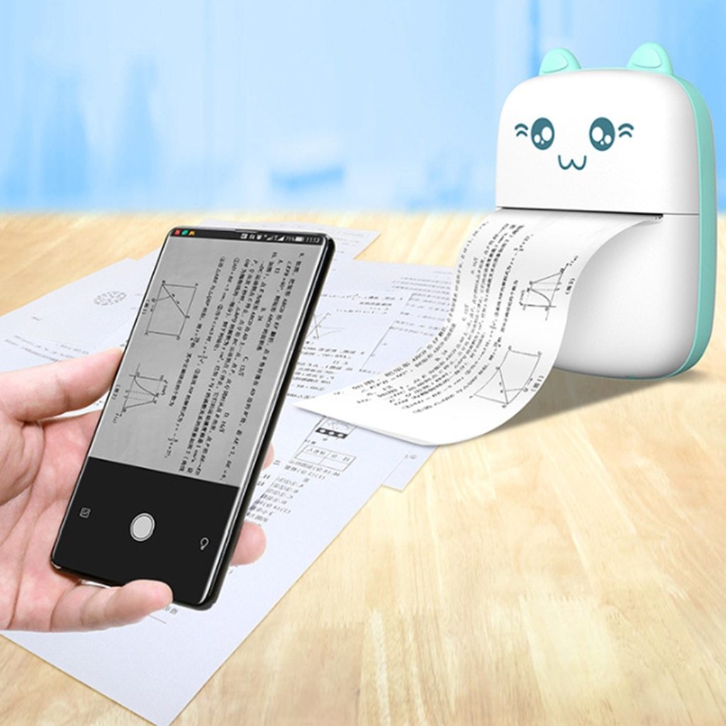 Mini Printer Portable Mini Bluetooth WiFi Mobile Phone Photo Label Printer