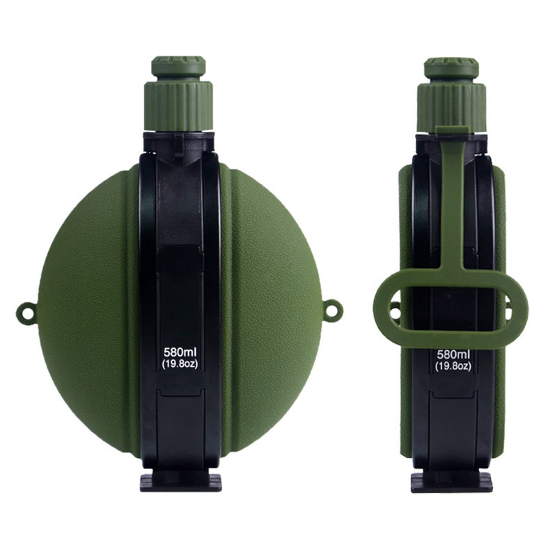 Outdoor Military Water Bottle Silicone Large Capacity