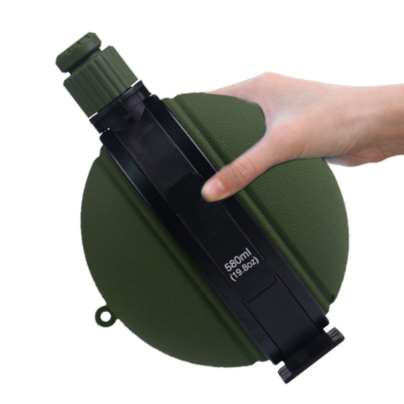 Outdoor Military Water Bottle Silicone Large Capacity