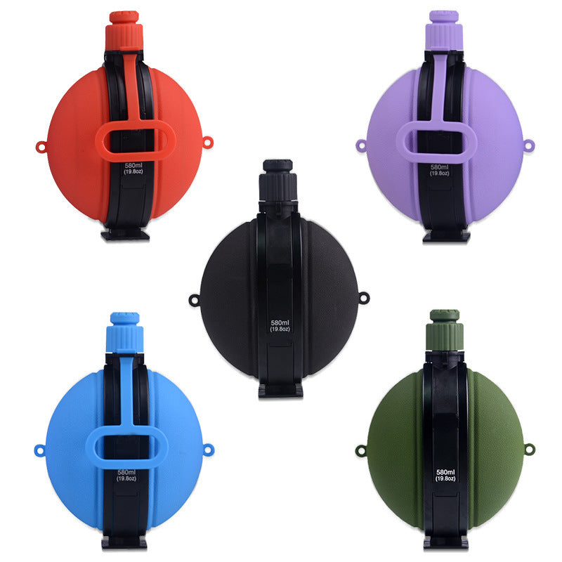 Outdoor Military Water Bottle Silicone Large Capacity