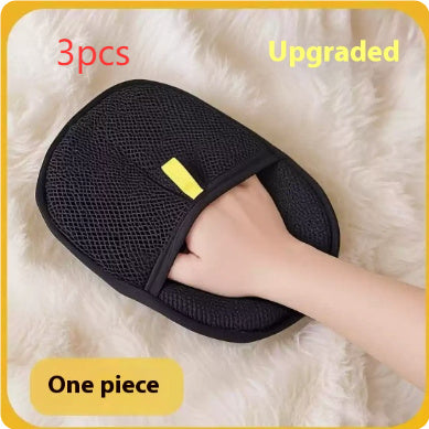 Pet Hair Remover Gloves Deshedding Brush Glove For Dog Cat Rabbit With Long Short Curly Hair