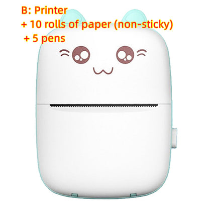 Mini Printer Portable Mini Bluetooth WiFi Mobile Phone Photo Label Printer