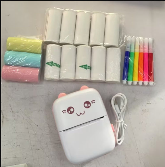 Mini Printer Portable Mini Bluetooth WiFi Mobile Phone Photo Label Printer